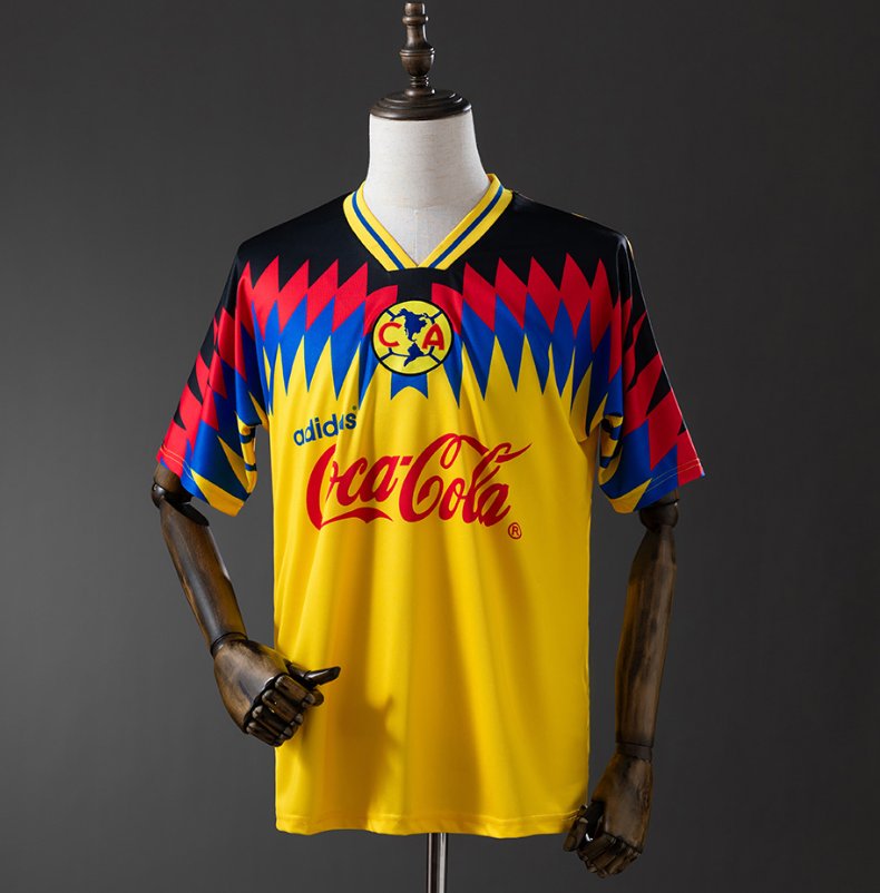 Club America Retro Home — Coca-Cola Era — Player Version, front