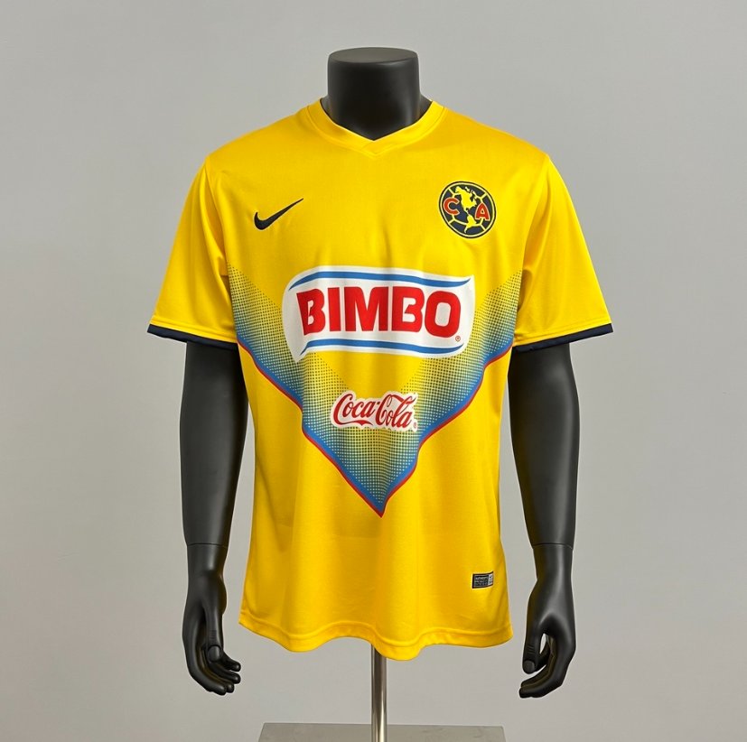 Club America Retro Home — Coca-Cola Era — Player Version, front