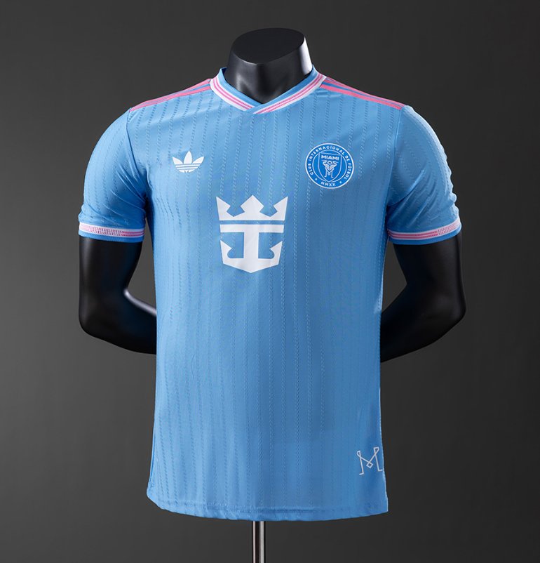 Inter Miami CF Retro Home — Royal Caribbean Era — Player Version, front