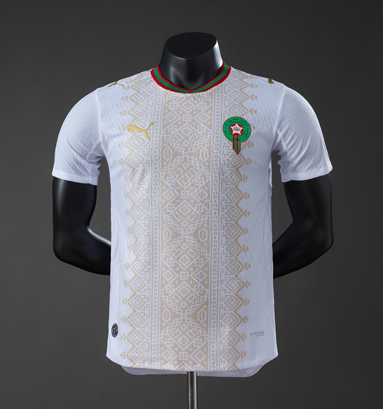 Morocco Retro Away — Puma Era — Player Version, front