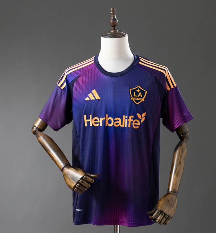 LA Galaxy Retro Away — Herbalife Era — Player Version, front
