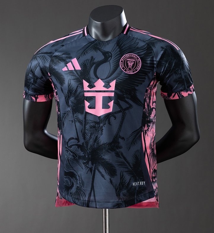 Inter Miami CF Retro Away — Royal Caribbean Era — Player Version, front